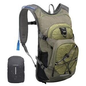 Everfun Hydration Backpack 18L Pack 2L Bladder Hiking Biking Running Cycling